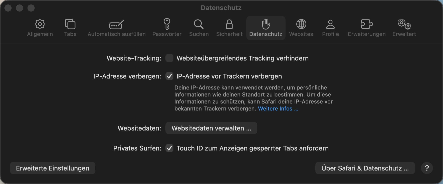 Cross-Site Tracking - Safari Browser